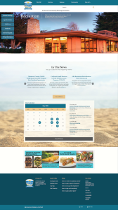 City of Marina Website Front Page
