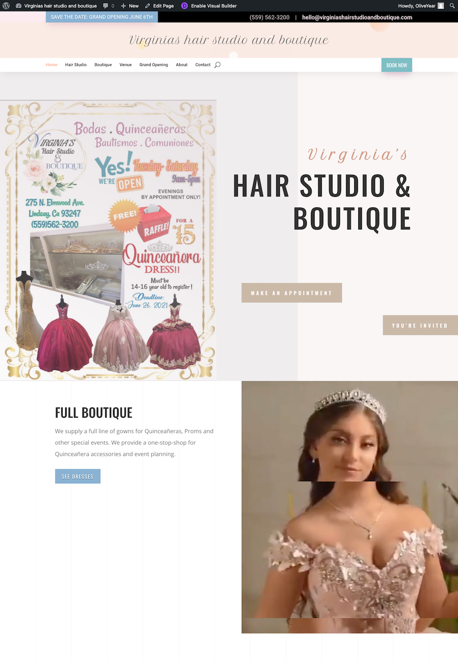 Virginia’s Hair Studio and Boutique