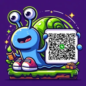 QR Code by Speedy Snail