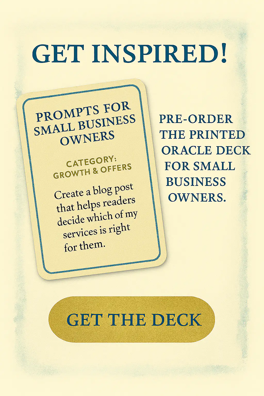 Oracle Deck CTA