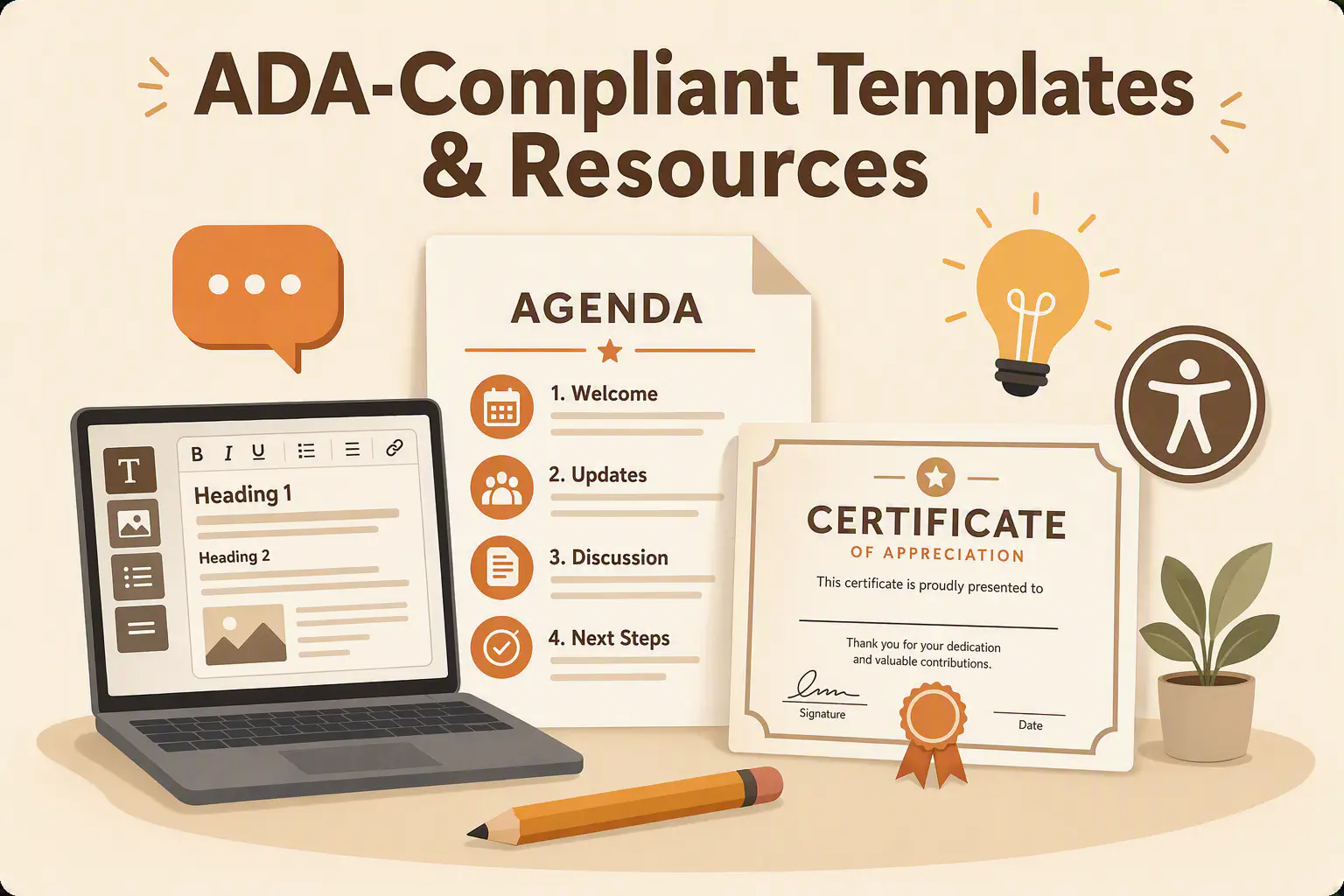 ada compliant Designer ADA Compliant Templates Created by Microsoft Designer
